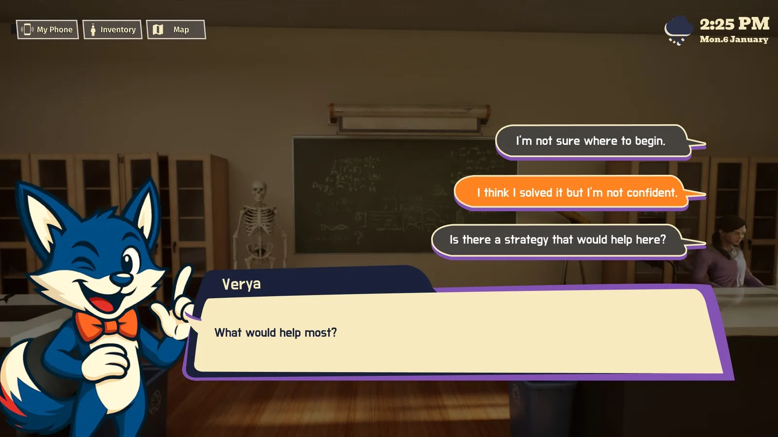 Pebble Academy: Veyra coaching in class